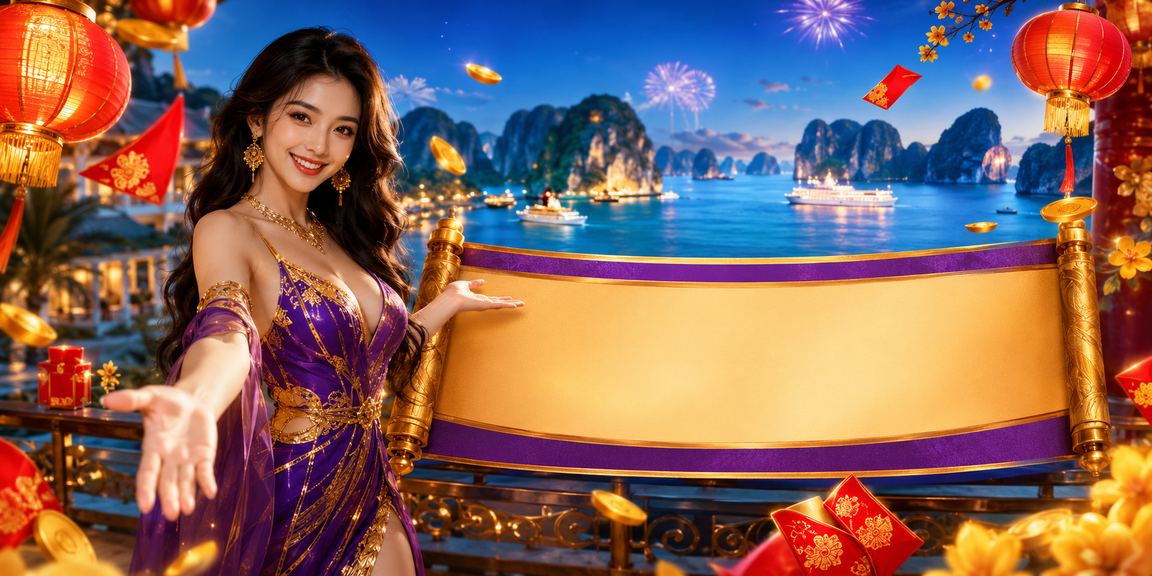 Đèn lồng và bao lì xì đỏ tại vịnh Hạ Long – không khí lễ hội và thưởng đặc biệt trên nền tảng giải trí