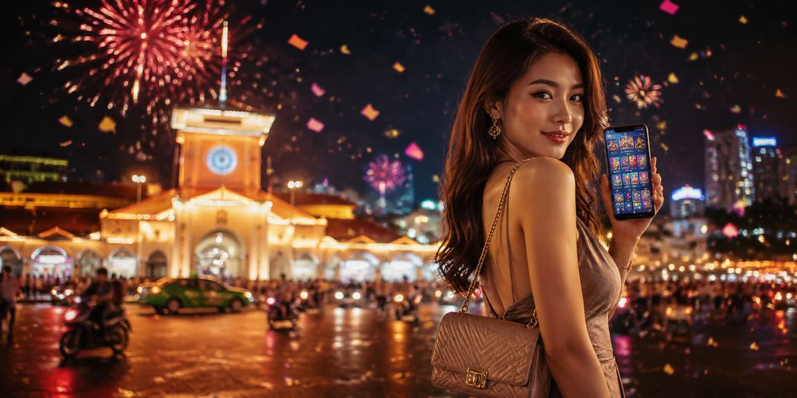 Không khí lễ hội sôi động tại TP. Hồ Chí Minh với người chơi nhận thưởng nạp tiền đặc biệt trên nền tảng b460m