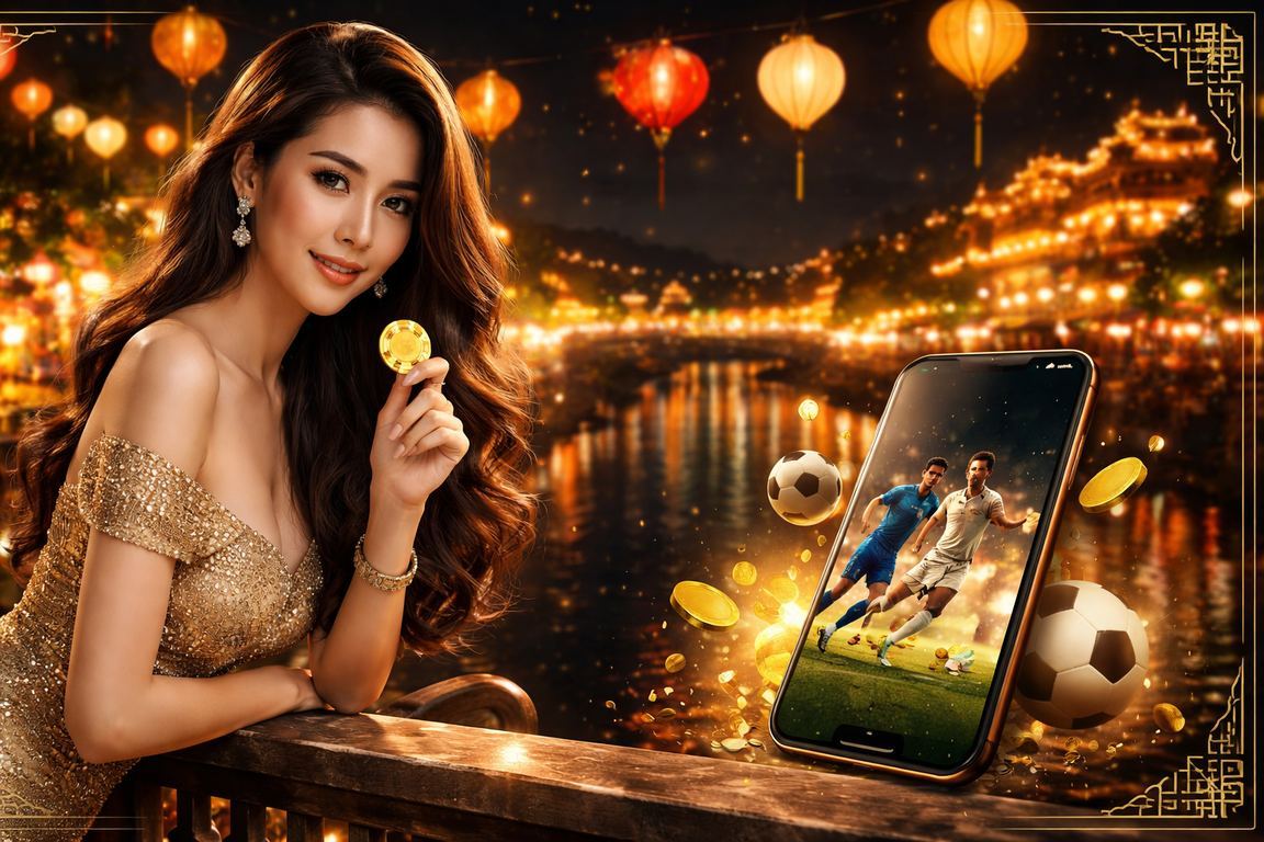 Người hâm mộ bóng đá theo dõi kèo tại chợ đêm Huế