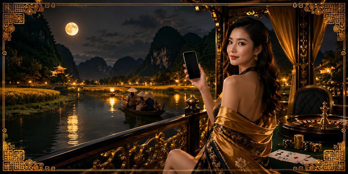 Người chơi tại Ninh Bình kiểm tra thông tin tài khoản và giao dịch trên điện thoại di động